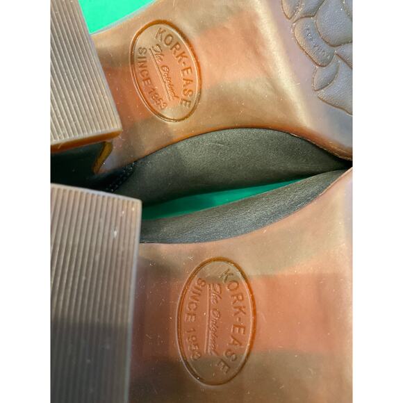 Kork-Ease Women's Gray Leather Shirome Platform Bootie Size 8M Boho - Picture 13 of 15